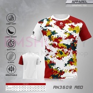 FELET Shirt RN3609 Pixelate Design (Red) Baju Felet