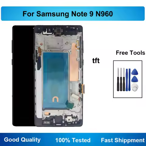 Note9 LCD For Samsung Note9 LCD Display Touch Screen Digitizer Assembly TFT For Samsung Note 9 N960F