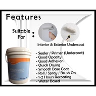 18L / 5L KCC EVA Sealer Interior & Exterior undercoat paint / Wall Painting Sealer Paint /Cat underc