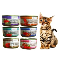 🇲🇾 80g Cat Food Wet Can Pawsitives Makanan Kucing Basah Tin Tuna Mackerel Salmon Shrimp Crab Chicken