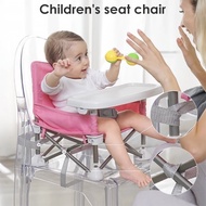 Portable Baby Booster Seat Foldable Travel Toddler Feeding Eating Chair High Chair