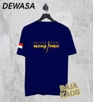 raja-kaos-WONG JOWO kaos jawa kaos jawa kejawen kuno Pakaian Pria T-Shirt & Kaos Dalam
