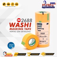 Masking Tape 3m 2688 Detailing Paper Tape 24mm x 18m Paper Glue 3m