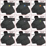 Premium Quality Windbreaker Mix Malaysia Team DX1 Kain Tebal Waterproof Raincoat Jacket Outdoor Baju