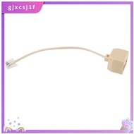 Telephone RJ11 Male Line to Double RJ11 Female Jack Filter Splitter Adapter