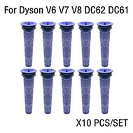10支 Dyson V6 V7 V8 通用替換代用HEPA 過濾網濾芯 取代 P/N 965661-01