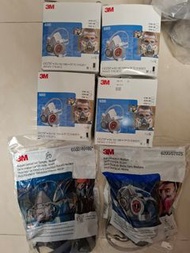 $500 6隻全走 3M半面罩式個人防護裝備 6200 6502 過濾器噴油裝修工程面罩口罩