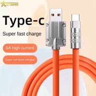2M Liquid Thick Fast Charging Silicone Cable Type-c Fast Charging Cable Micro USB