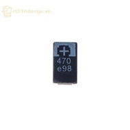 GE 5 PCS 2R5TPE470M9 470 2.5V 470UF SMD Tantalum Capacitor Tantalum Polymer Capacitors VN