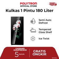 POLYTRON Kulkas 1 Pintu 180L Belleza PRA 18MOW