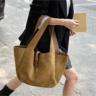 New Style Saint Laurent YSL Deerskin YSL Yangshulin New Style bea Series Melade Large Capacity tote 