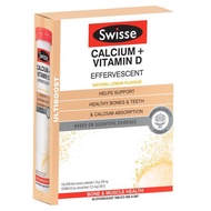 Swisse Ultiboost Calcium + VItamin D Effervescent 60 Tablets