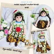 Melati bayi melati akikah aqiqoh bayi melati 7 bulanan mudun lemah bayi