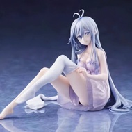 Two-Dimensional Anime Figure 86-Eighty Six Pajamas Rena Beautiful Girl Model Seated Car Chassis Deco