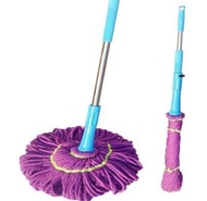 Self-twist water mop rotate home lazy vintage crowded water mop head mop mop-free hand wash mop