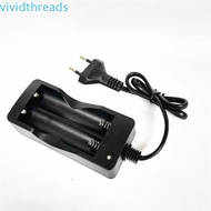 VIVIDTHREADS Battery Charger Smart Charger Convenient Li-ion Battery Auto Stop Charger 18650 Battery