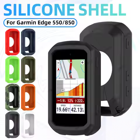 Silicone Protector Case For Garmin Edge 550 / 850 Bicycle Computer Cycling Protective Cover Bumper A