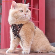 ZENITHZEN Cat Harness Leash, Universal Reflective Trim Cat Harness Leash Set, Safety Anti-Shake Anti