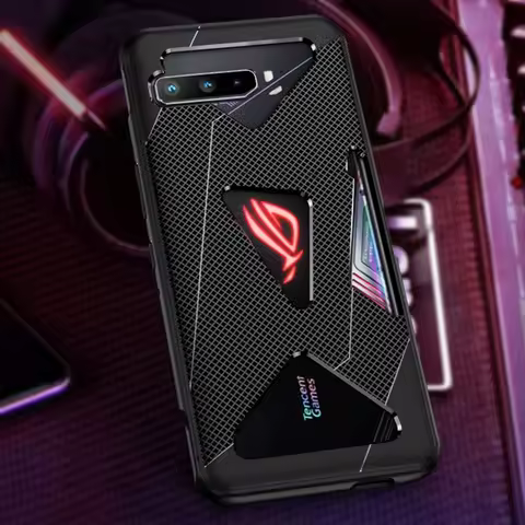 TPU Cooling Gaming Phone All-inclusive Shockproof Case For Asus ROG Phone 3 TPU Phone Case