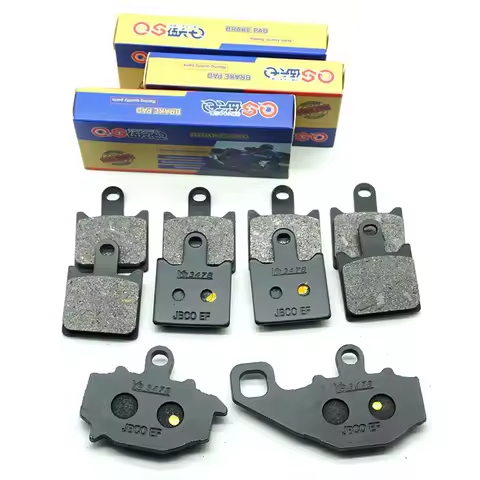 Motorcycle Front Rear Brake Pads for KAWASAKI ZX6R Ninja ZX-6R 2007-2019 Monster Ebegy 2009 ZX 6R