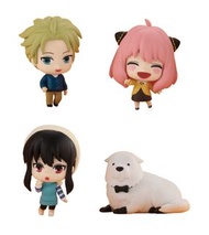 (包順豐櫃) Bandai SPY×FAMILY Capsule Figure Vol 3 Bandai Gashapon 間諜家家酒 扭蛋 全套 4 款 洛伊德 安妮亞 約兒 彭德