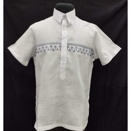 【READY SHIP】 GUSOT MAYAMAN POLO BARONG (ALYDOR) White