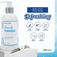 AM2PM Fresh Vanilla Brightening Body Lotion 300ML - Instant Brightening, Body Brightener, Ω