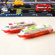 [Taiwan Shipment] [Travel Luxury Cruise Pull Back Toy Car] Toy Ship Cruise Toy Toy Car Car Toy Car P