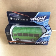 ※ Russia 1: 43 Bus School Bus Police Car Bus Model Model