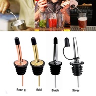 ️Free Stopper ️ Stainless Steel Liquor Spirit Pourer Syrup Wine