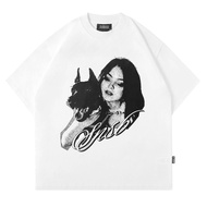 snsb world Cotton Print White T-Shirt Size S-XXXL