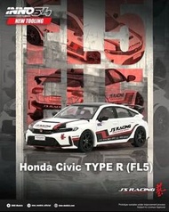 新品預訂 INNO 1/64  HONDA CIVIC (FL5) J'S RACING  合金模型車