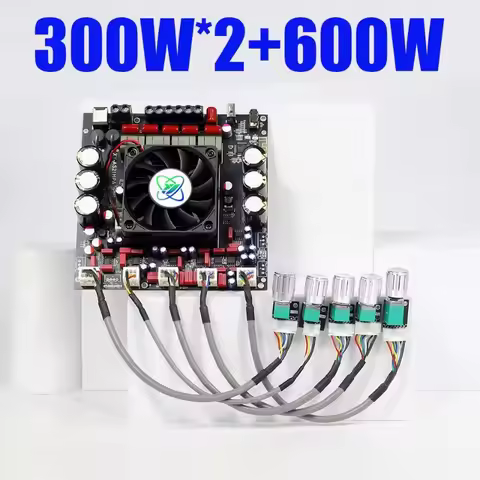 AS21HPA High-power Bluetooth Digital Amplifier Board 2.1 Channel Subwoofer 300W * 2+600W Imported TP