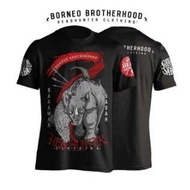 Fighter Borneo Native Shirt/borneo Brotherhood Microfiber Tshirt