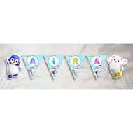 Flag banner body bunting flag