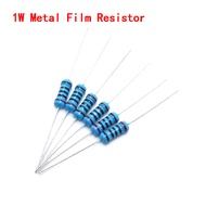200pcs/Lot 1W 2W Metal Film Resistor 1% 3.3R 33R 330R 3.3K 33K 330K 33 ohm Five Color Ring Resistanc