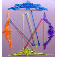 Popular[Free Shipping]Three Kingdoms Heroes Crystal Bow and Arrow Set Transparent plastic weapon ani