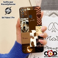 HP Itel Vision 1 Pro Softcase Itel Vision 1 Pro Latest Fashion Aesthetic Silicone Pro Camera Cover I