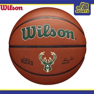 Wilson WZ4029317XB7 NBA Team Alliance Basketball – Milwaukee Bucks