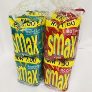 50g x 10’s SMAX CORN CRACKERS SNACK [ROASTED CORN / BBQ CURRY]