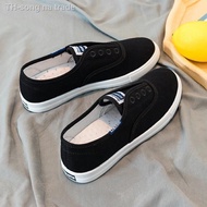 【รองเท้า】 รองเท้าผ้าใบทรงkedsแบบslip on [สินค้าพร้อมส่ง] gift Christmas Gift