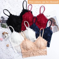 Women New Lace Sexy Beauty Back L339-ES Ring Bra Crop Top Bra