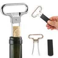 Professional Two-prong Red Wine Champagne Ah-so Opener Wine Cork Puller litastefulvedo