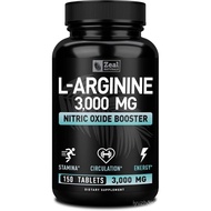 ZealsL-Arginine-3000mg,150Tablets|NitricOxideBooster|LArginineforMen&Women|SupportEnergy,Circulation