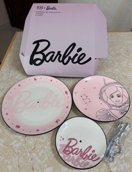 1011 x Barbie 陶瓷三層下午茶架 陶瓷餐具套裝