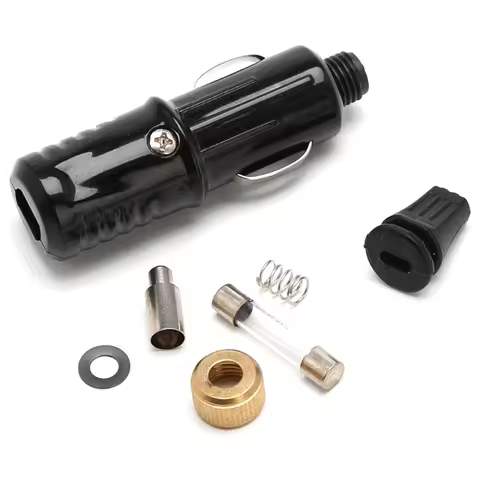 180W 12V 24V Car Cigarette Lighter Socket Plug Motorcycle Socket Power Charger Adapter Connector Fus