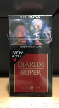 Djarum Super 16 Batang / Rokok Jarum Kretek Filter / Grosir Promo
