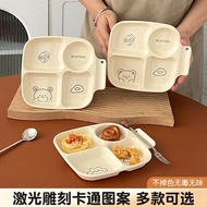 【限时促销】现货速发餐盘家用211减脂餐盘四格减肥专用盘分格餐盘成人定量分格小盘子 【Limited-Time Promotion】In-stock, fast delivery: Household