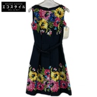 M's Gracy 印花無袖喇叭連身裙，38 碼 [二手]