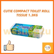 CUTIE 2-Ply Compact Toilet Roll Tissue (10pcs X 8000'S)